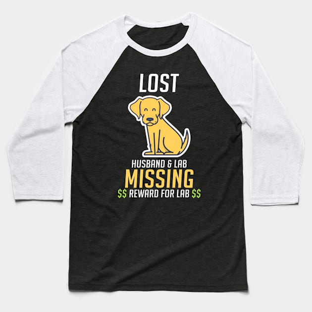 Lost Dog Baseball T-Shirt by Civron